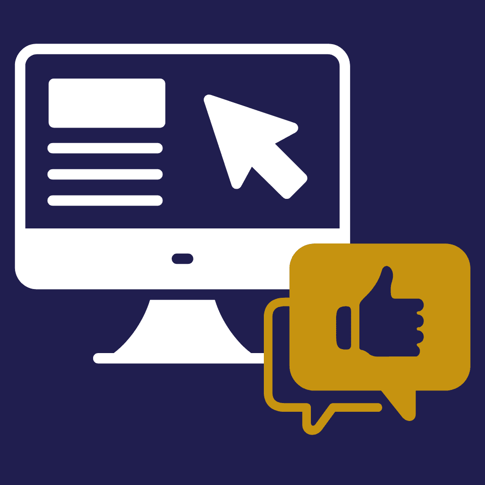 Graphic icons featuring memes and comment box